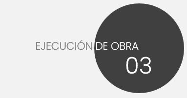 Encabozado de ejecucion de obra